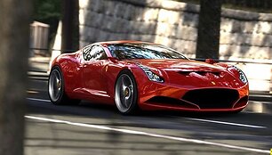 &bdquo;Ferrari 612 GTO&ldquo; eskizas
