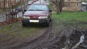 Užfiksuotas pažeidimas