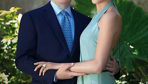 Kunigaik&scaron;tis Albertas su Charlene Wittstock