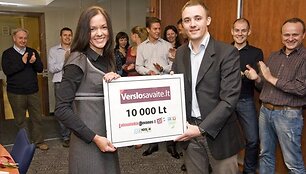 Konkurso &bdquo;Biuro gražuolė 2010&ldquo; nugalėtojos
