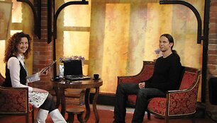 Foto naujienai: Jeronimas Milius domėjosi kaip jam seksis &bdquo;Eurovizijoje&ldquo; 