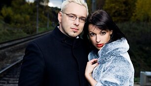 Foto naujienai: Egmontas Bžeskas ir Oksana Zlatkovaitė: i&scaron;siskyrė