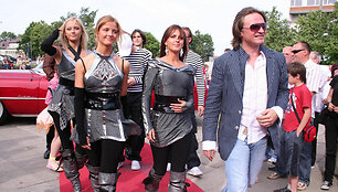 Foto naujienai: &bdquo;Medžiodamas&ldquo; talentus Marijampolėje Žilvinas Žvagulis laužo taisykles