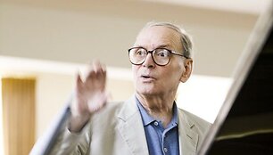 Foto naujienai: Ennio Morricone: pirmiausia tegu pasiklauso žmona... 