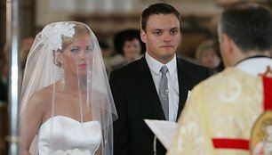 Vytenio Jasikevičiaus ir Monikos Gidraitės vestuvės priminė pasaką 