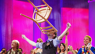 &bdquo;Muzikos akademiją&ldquo; paliko mažasis Stasys