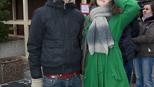 Foto naujienai: Erica ir Jurgis Didžiuliai kraunasi lagaminus