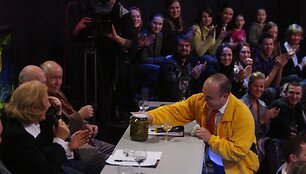 Artūras Orlauskas ir Aleksandras Ivanauskas: į sceną &ndash; su &scaron;autuvu 