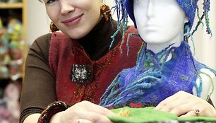 Foto naujienai: Veltinio meistrė R. Doseth: &bdquo;Mane užgrūdino likimas&ldquo; 