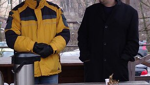 Foto naujienai: Arūnas Valinskas organizatorių teiravosi, už ką gaus &bdquo;svogūną&ldquo;!