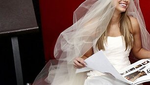 Foto naujienai: Goda Sabutytė: ypač slaptos vestuvės
