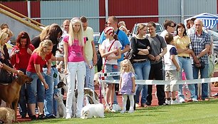 Foto naujienai: Inga Stumbrienė šunų parodoje