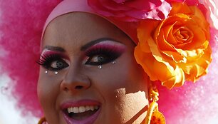 Spalvingo homoseksualų parado akimirkos