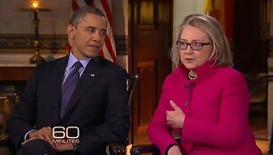 Hillary Clinton ir Barackas Obama davė pirmą interviu kartu.