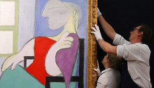 Picasso kūrinys antradenį bus parduodamas Londono aukcione.