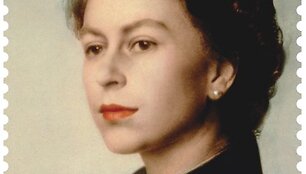 Italo Pietro Annigoni 1955-iais tapyta karalienė.