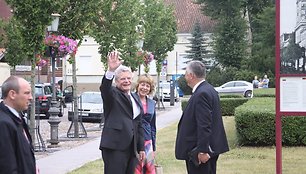 Joachimo Gaucko viešnagės Klaipėdoje akimirkos