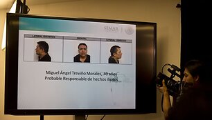 Narkotikų kartelio &bdquo;Zetas&ldquo; lyderis Miguelis Angelas Trevino Moralesas