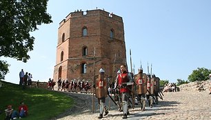 Nuo Gedimino pilies kariai iškeliavo į Griunvaldo lauką Lenkijoje.