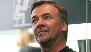 Lietuvos vyrų teniso rinktinės kapitonas R.Balžekas