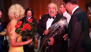 Režisieriaus ir aktoriaus Adolfo Večerskio jubiliejaus akimirkos