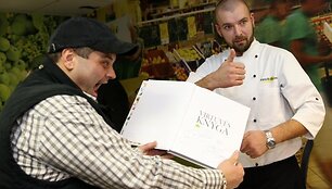 Lino Samėno receptų knygos &bdquo;Virtuvės knyga&ldquo; pristatymas