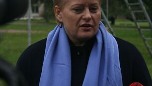 Dalia Grybauskaite Klaipėdoje