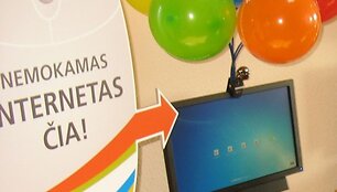 Lietuvos bibliotekose galima nemokamai naudotis internetu