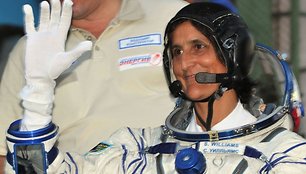 Astronautė Sunita Williams.