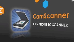 Mobilioji aplikacija „CamScanner“