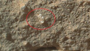 &bdquo;Curiosity&ldquo; nufotografuota &bdquo;gėlė&ldquo; Marse &ndash; tik uolienų nuosėdos