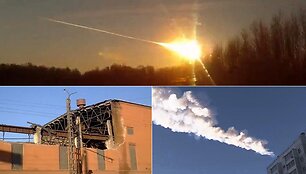 Urale nukrito meteoritas