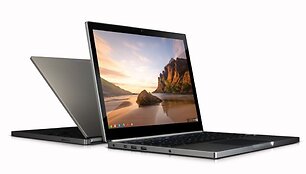 &bdquo;Google&ldquo; ne&scaron;iojamasis kompiuteris su lietimui jautriu ekranu &bdquo;Chromebook Pixel&ldquo;.