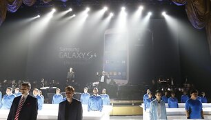 &bdquo;Samsung Galaxy S4&ldquo; pristatymo akimirka
