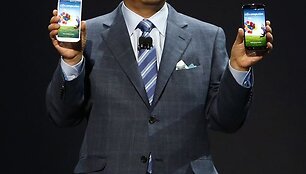 &bdquo;Samsung Galaxy S4&ldquo; pristatymo akimirka