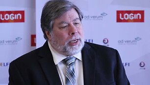 Vienas i&scaron; &bdquo;Apple&ldquo; įkūrėjų Steve&lsquo;as Wozniakas