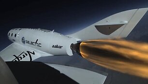 Kompanijos &bdquo;Virgin Galactic&ldquo; turistinis kosmoso erdvėlaivis &bdquo;SpaceShipTwo&ldquo;