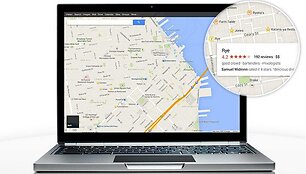 Atnaujinta žemėlapių tarnyba &bdquo;Google Maps&ldquo;
