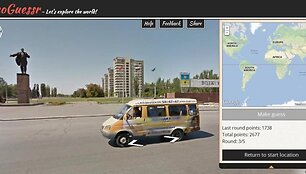Žaidimas &bdquo;GeoGuessr&ldquo;