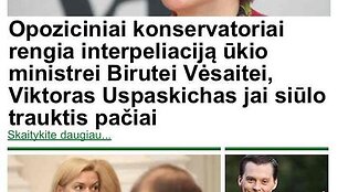 Atnaujinta mobilioji 15min.lt svetainės versija
