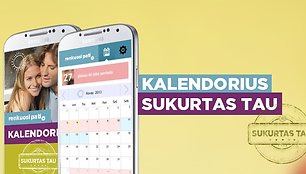 Kalendorius „Sukurtas tau“ saugo intymią moterišką informaciją