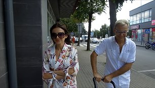 Aras Vėberis ir Martyna Kerbedytė