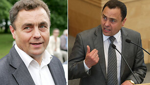 Petras Gražulis anksčiau (kairėje) ir dabar