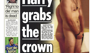&bdquo;The Sun&ldquo; laikra&scaron;tyje princą Harry įkūnijo bendravardis redakcijos darbuotojas.
