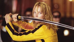 Uma Thurman juostoje &bdquo;Nužudyti Bilą&ldquo;
