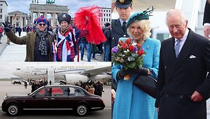 Karalius Charlesas III ir karalienė konsortė Camilla atvyko į Berlyną