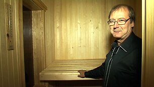 Viktoras Uspaskichas savo rezidencijoje