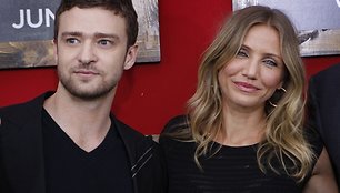 Cameron Diaz ir Justinas Timberlake'as 