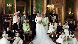 Oficiali princo Harry ir Meghan Markle vestuvių nuotrauka 