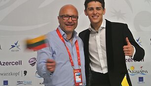 Audrius Giržadas ir Donatas Montvydas